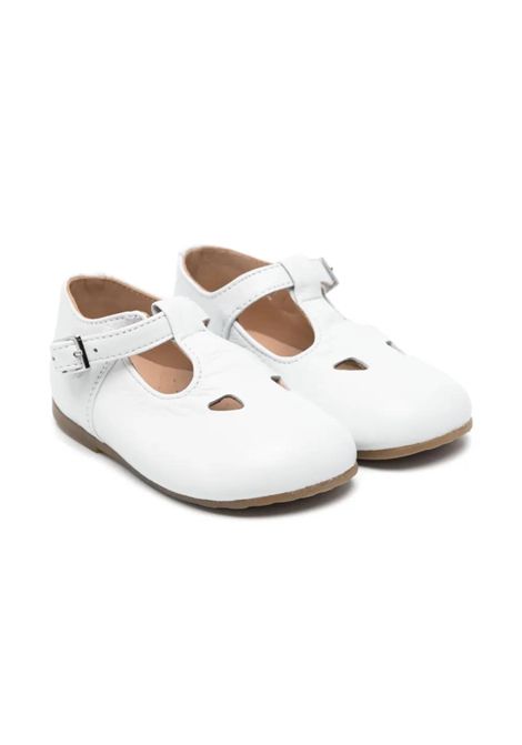 Ballerina in pelle ELI 1957 | 12042AJBLANCO